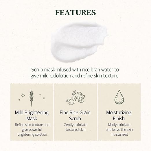 Rice Mask Wash off Face Wash (100 gm)