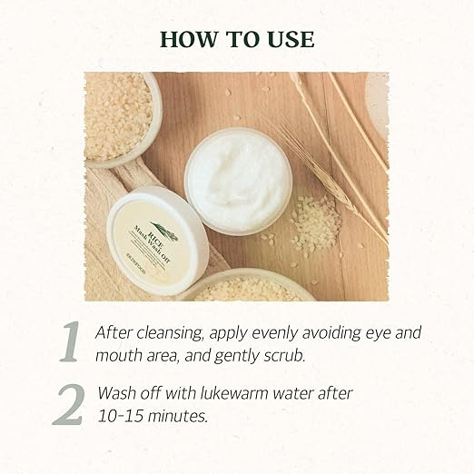 Rice Mask Wash off Face Wash  (100 gm)