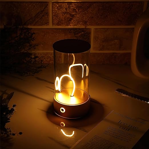 Magnetic lamp light